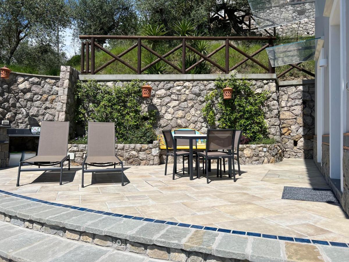 Villa "Il Fienile Di Zia Teresa" Massa Lubrense Exterior foto