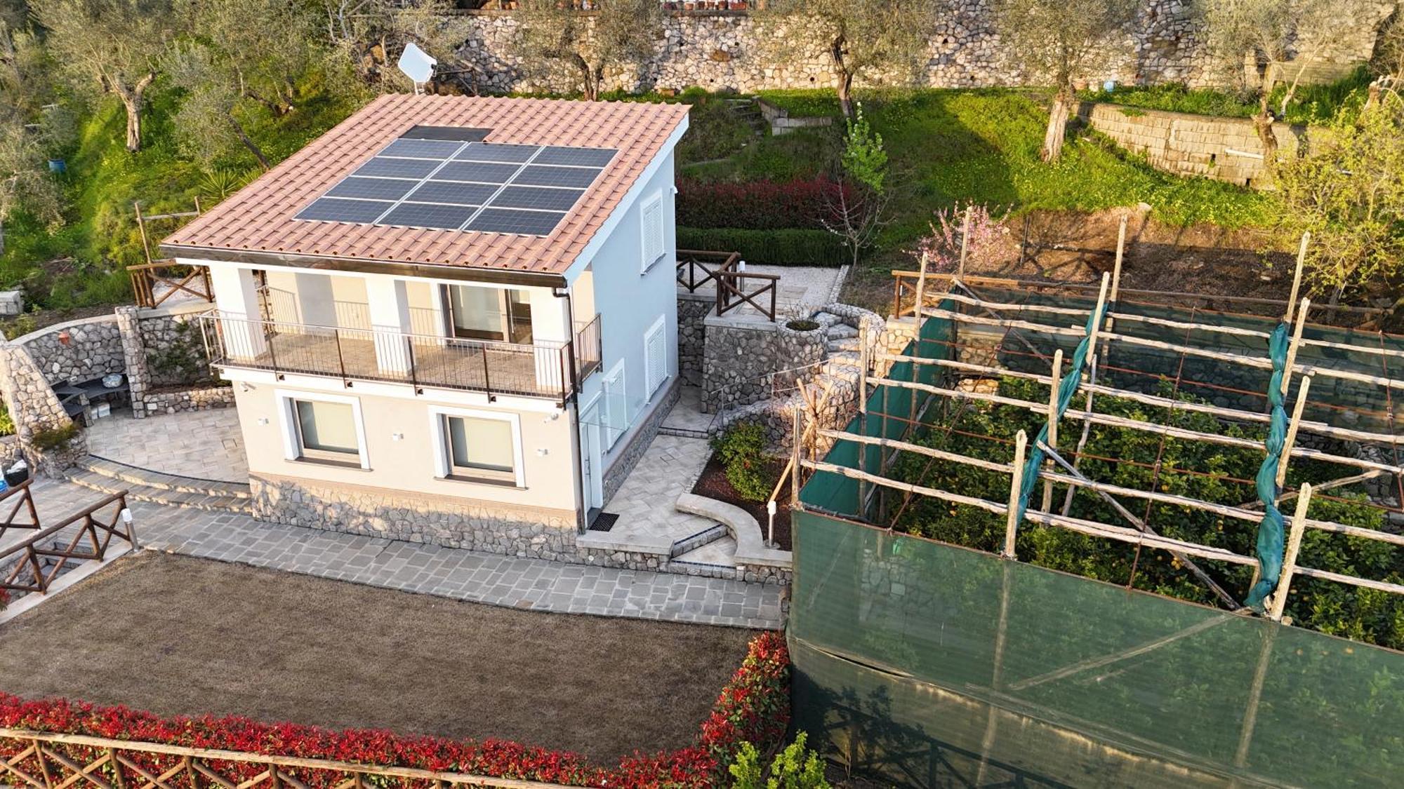 Villa "Il Fienile Di Zia Teresa" Massa Lubrense Exterior foto